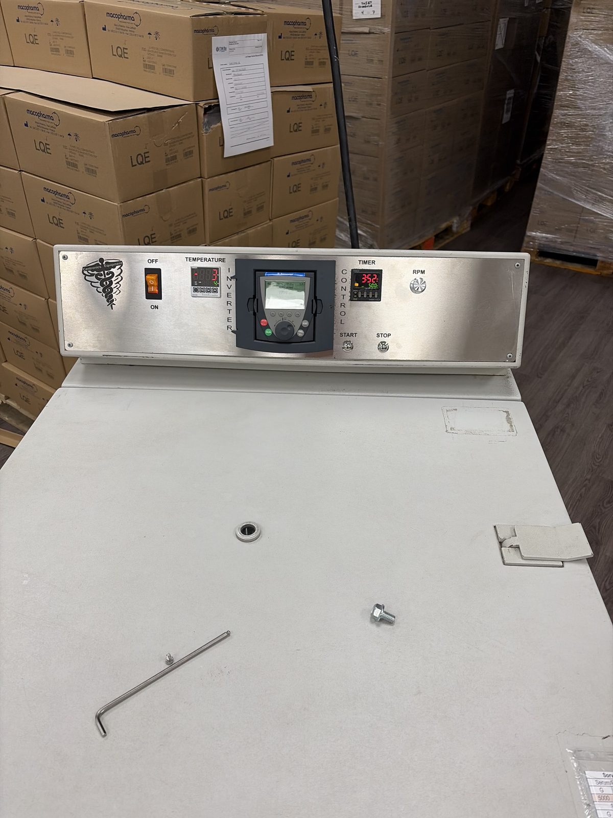 SmartControl™ installed — the modernized Sorvall RC-3C Plus back in service